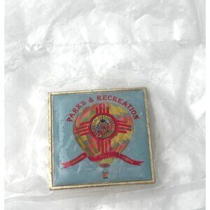 2011 Parks & Recreation Hot Air Balloon Fiesta Souvenir Lapel Pin